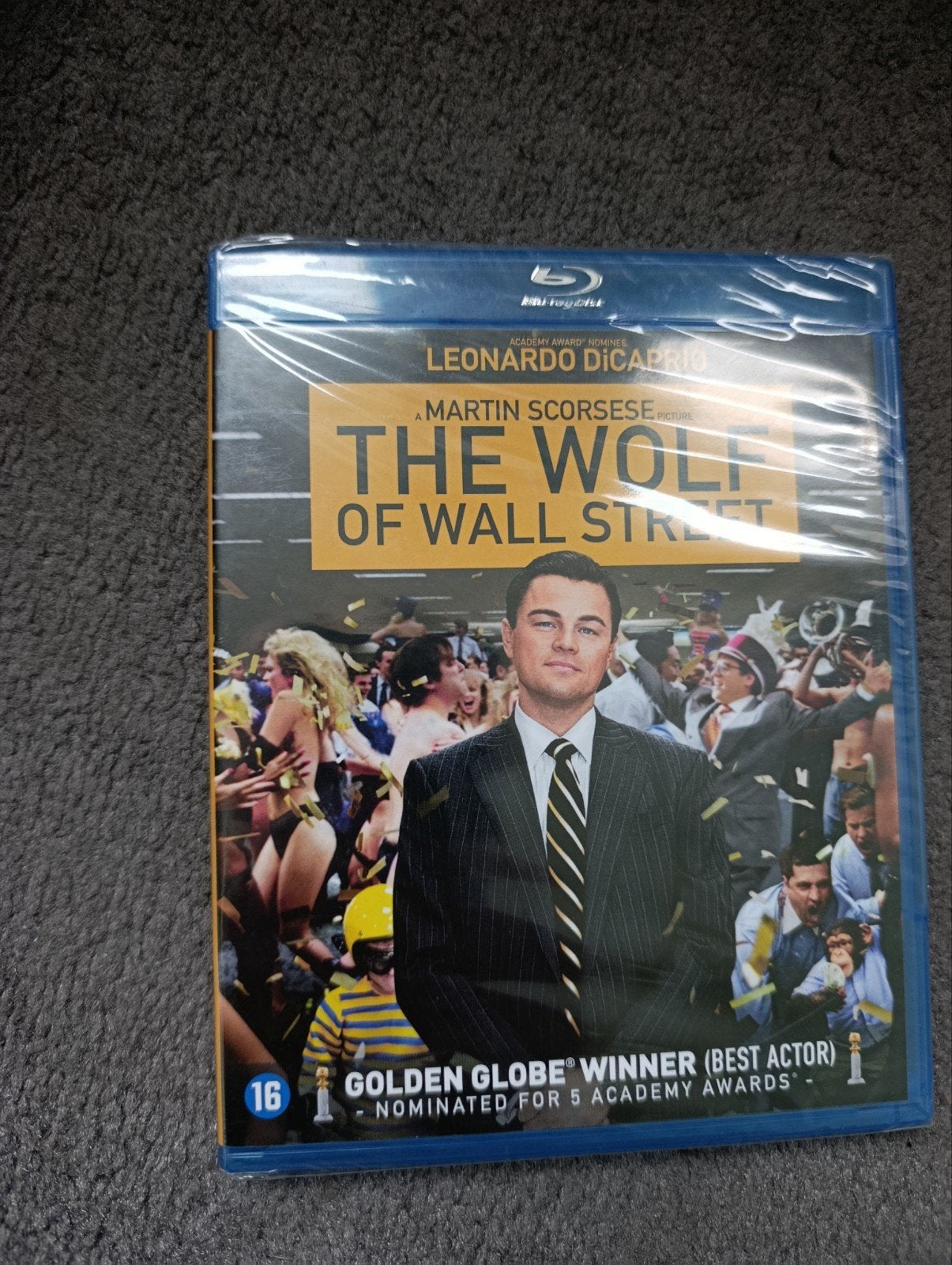 The Wolf of Wall Street Blu-ray (Nieuw in verpakking), Engels, Vanaf 16 jaar, Nederlands, Film