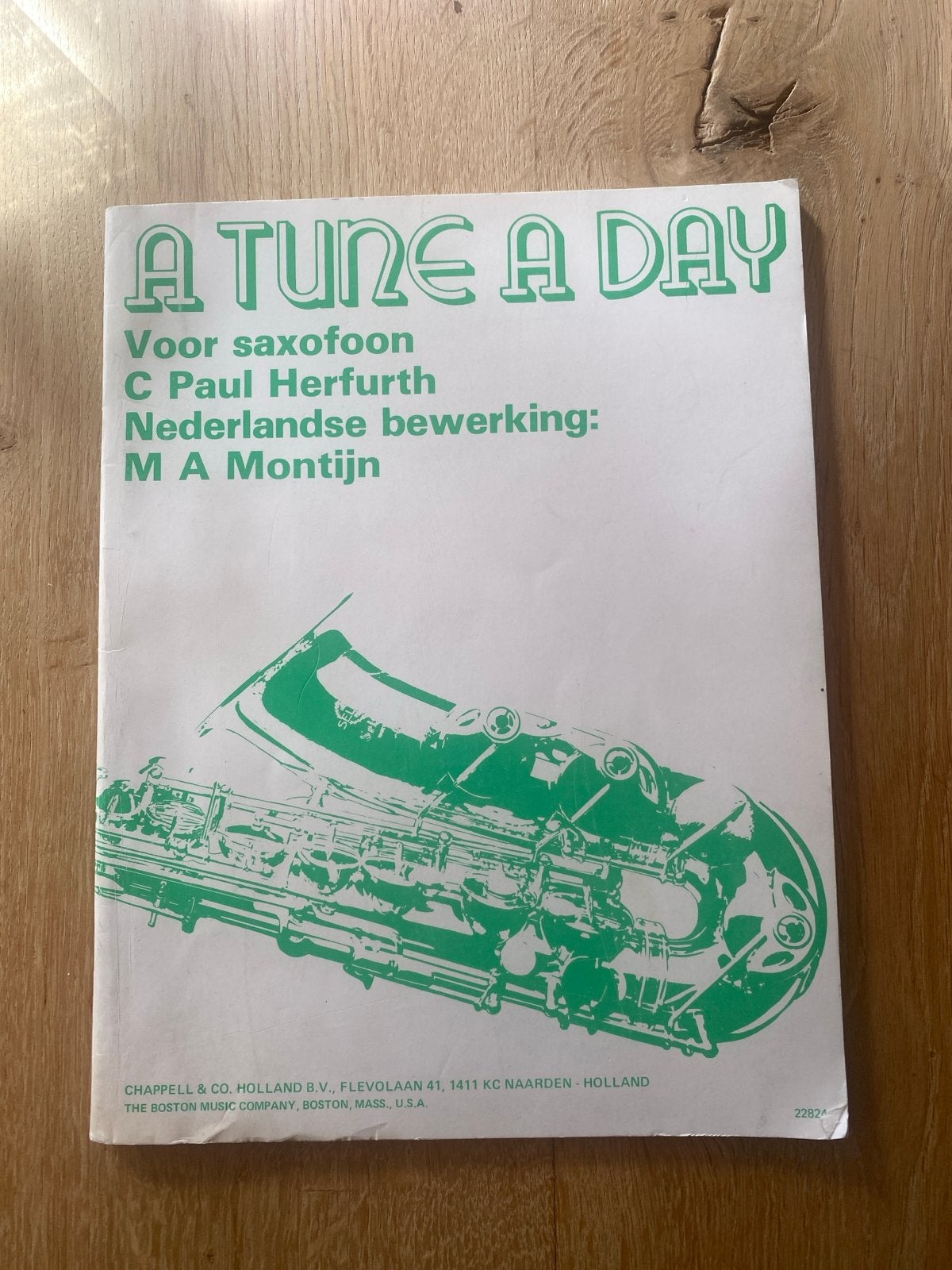 A Tune a Day - Saxofoon lesboek (Nederlandse bewerking), Muziek en Instrumenten, Gebruikt, Overige genres, Ophalen of Verzenden