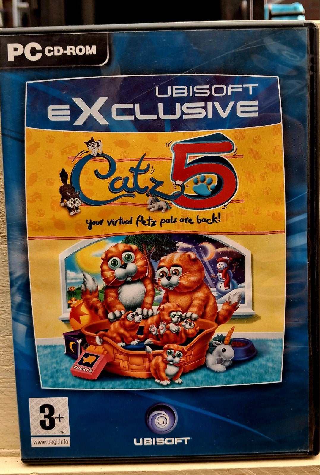 Catz 5 (PC CD-ROM) - Ubisoft Exclusive, Spelcomputers en Games, Gebruikt, 1 speler, Ophalen of Verzenden, Vanaf 3 jaar