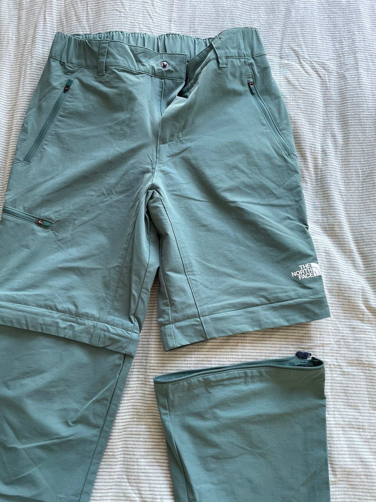 The North Face, afritsbroek, groen, maat 28, Kleding | Heren, Broeken en Pantalons, Ophalen of Verzenden, Zo goed als nieuw, Groen