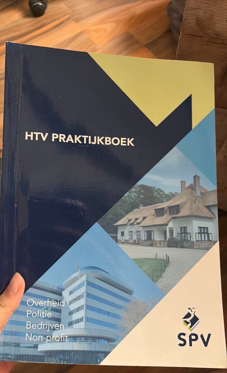 HTV praktijkboek SPV MBO handhaving toezicht veiligheid, Ophalen of Verzenden, Beta, Zo goed als nieuw, MBO