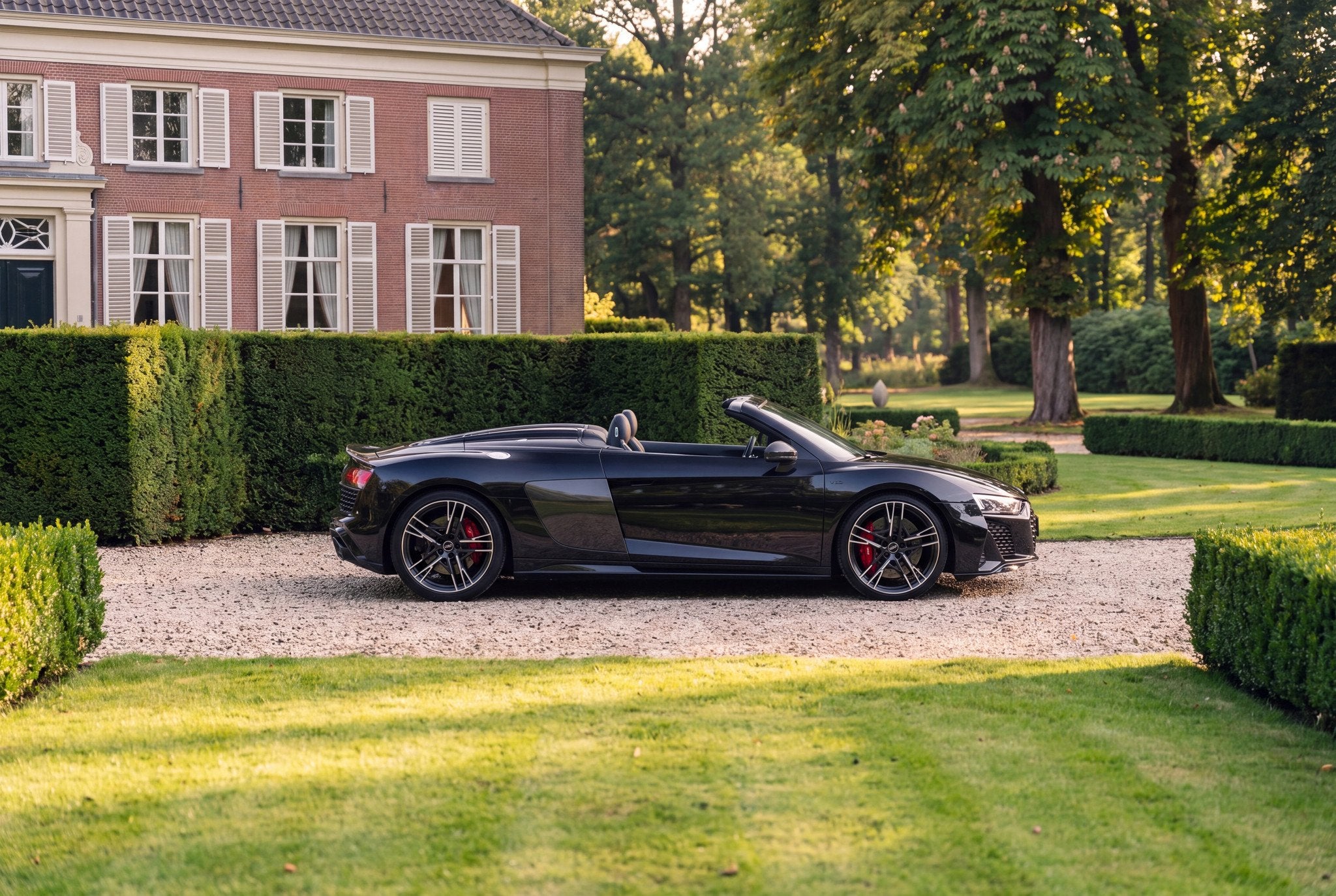 Audi R8 Spyder V10 Performance (bj 2020, automaat), Auto's, Audi, Automaat, Gebruikt, Euro 6, Overige kleuren