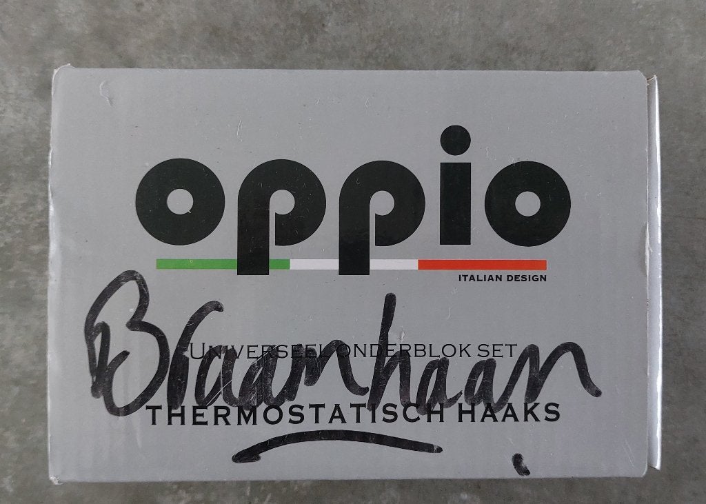 Oppio onderblokset wit (nieuw), Minder dan 30 cm, Radiator, Nieuw, Minder dan 60 cm