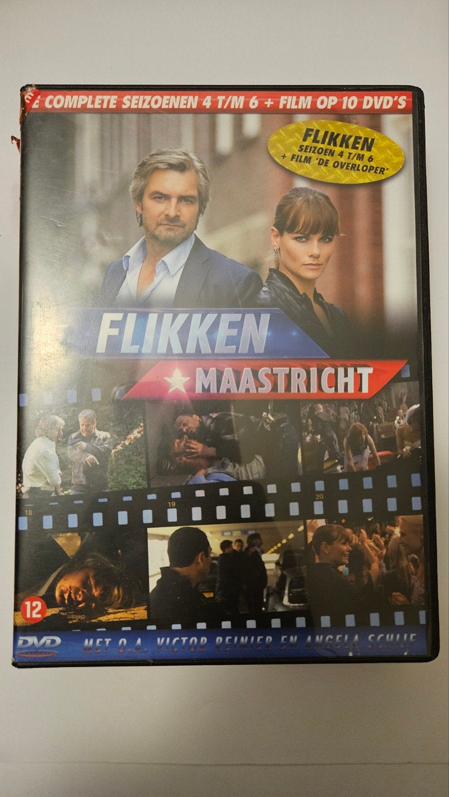 Flikken Maastricht Seizoenen 4-6 + Film 'De Overloper' DVD, Misdaad, Nederlands, Zo goed als nieuw, Seizoen 4