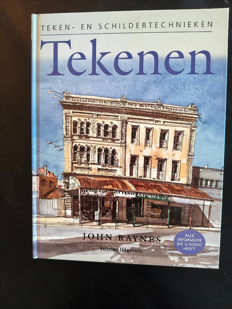 Teken- en schildertechnieken: tekenen, Boeken, John Raynes, Ophalen of Verzenden, Zo goed als nieuw, Tekenen en Schilderen