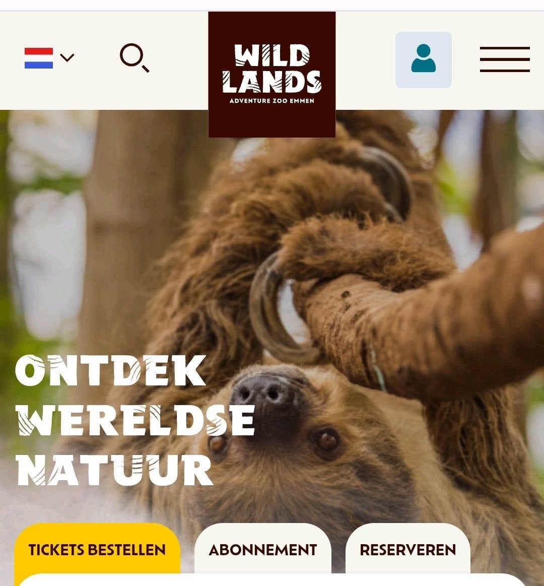 Wildlands Zoo Emmen 3 kaartjes, Tickets en Kaartjes, Drie personen of meer, Ticket of Toegangskaart
