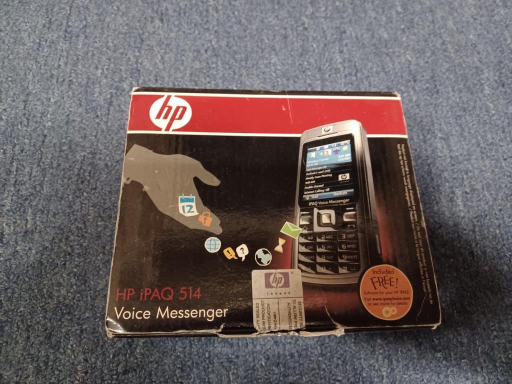 Zeldzame HP iPAQ 514 voice messenger zgan in doos, Ophalen of Verzenden, Zo goed als nieuw