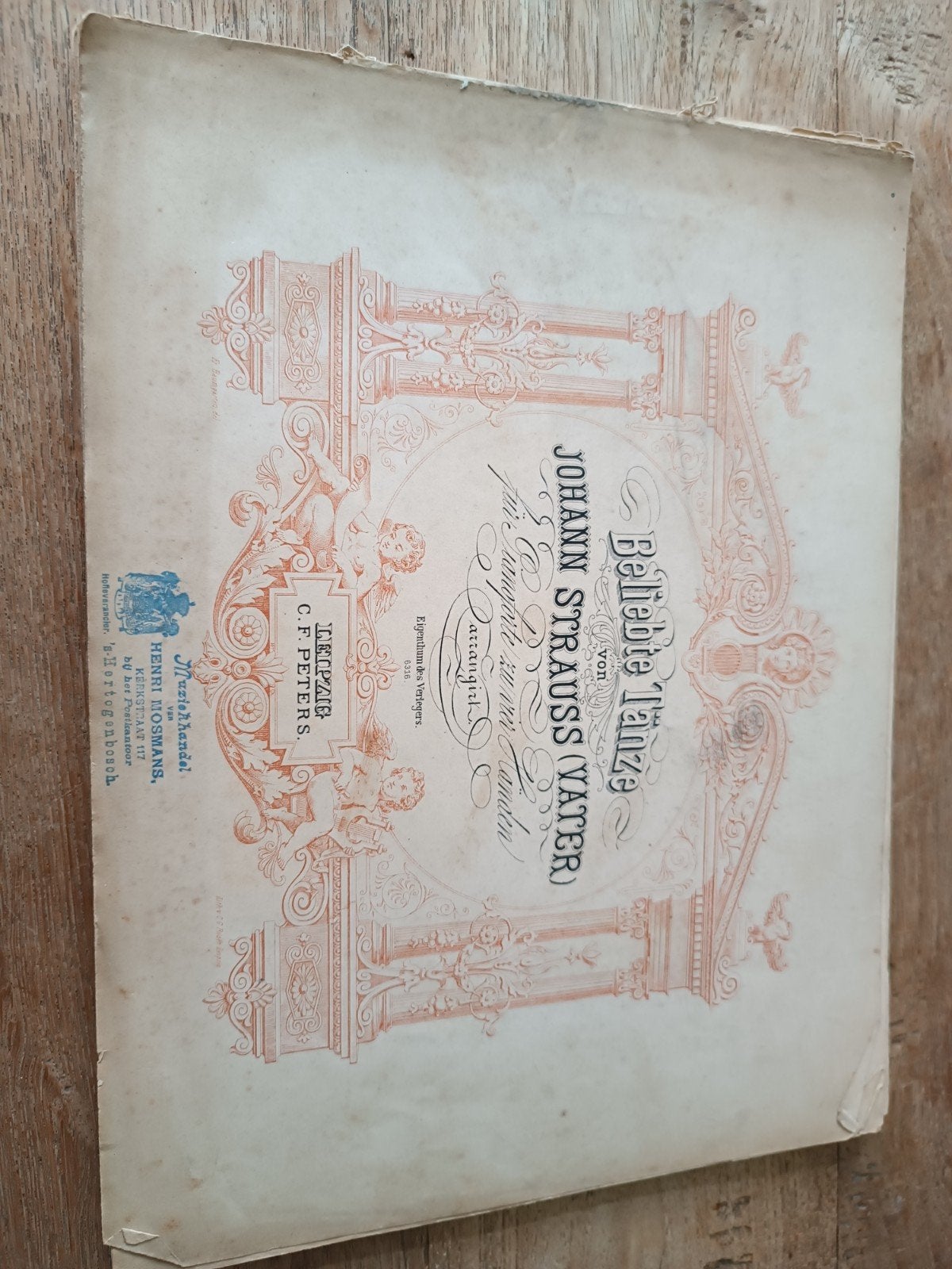 Johann Strauss (vater) - Beliebte Tänze bladmuziek, Muziek en Instrumenten, Gebruikt, Klassiek, Ophalen of Verzenden, Artiest of Componist