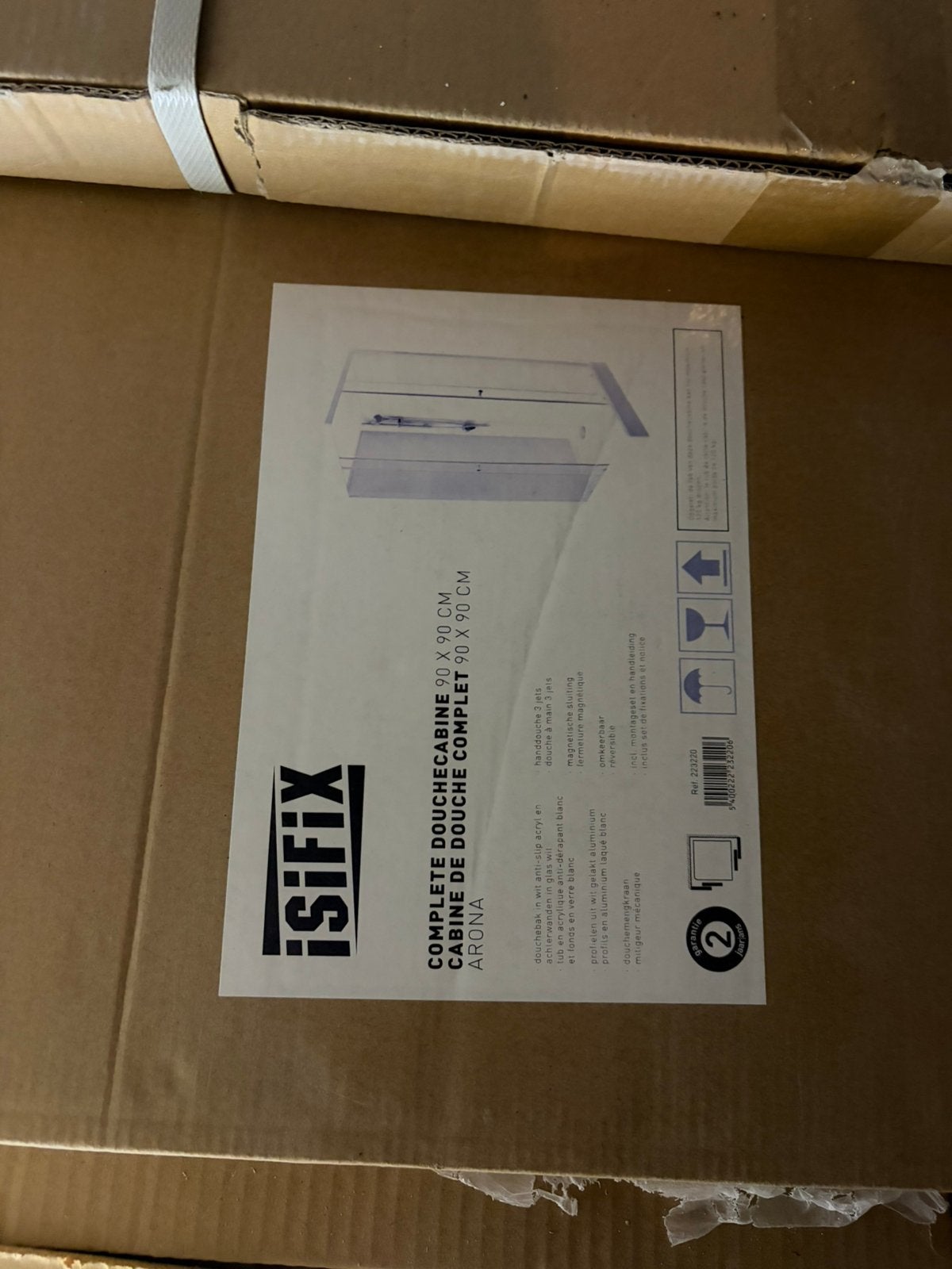 ISIFIX complete douchecabine, Ophalen, Nieuw