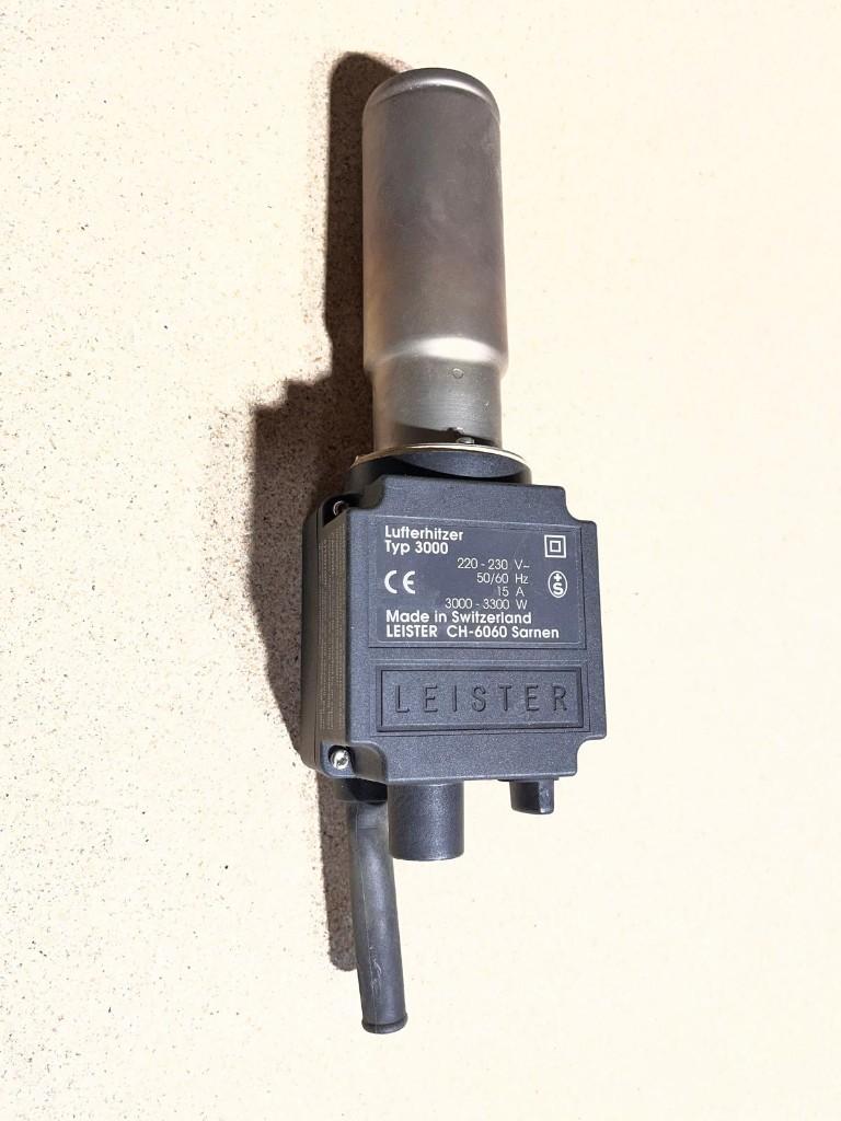2x Leister Airheater  - Hete lucht Föhn, Ophalen, Nieuw