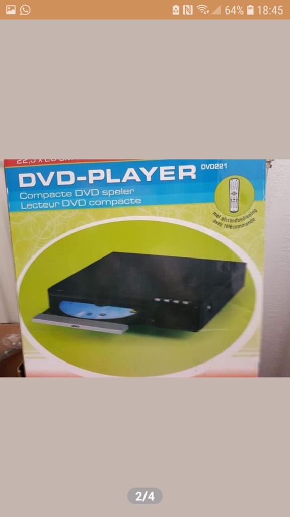 Nieuwe XIRON DVD Speler - Compact en Compleet, Ophalen of Verzenden, Nieuw, Dvd-speler, Overige merken
