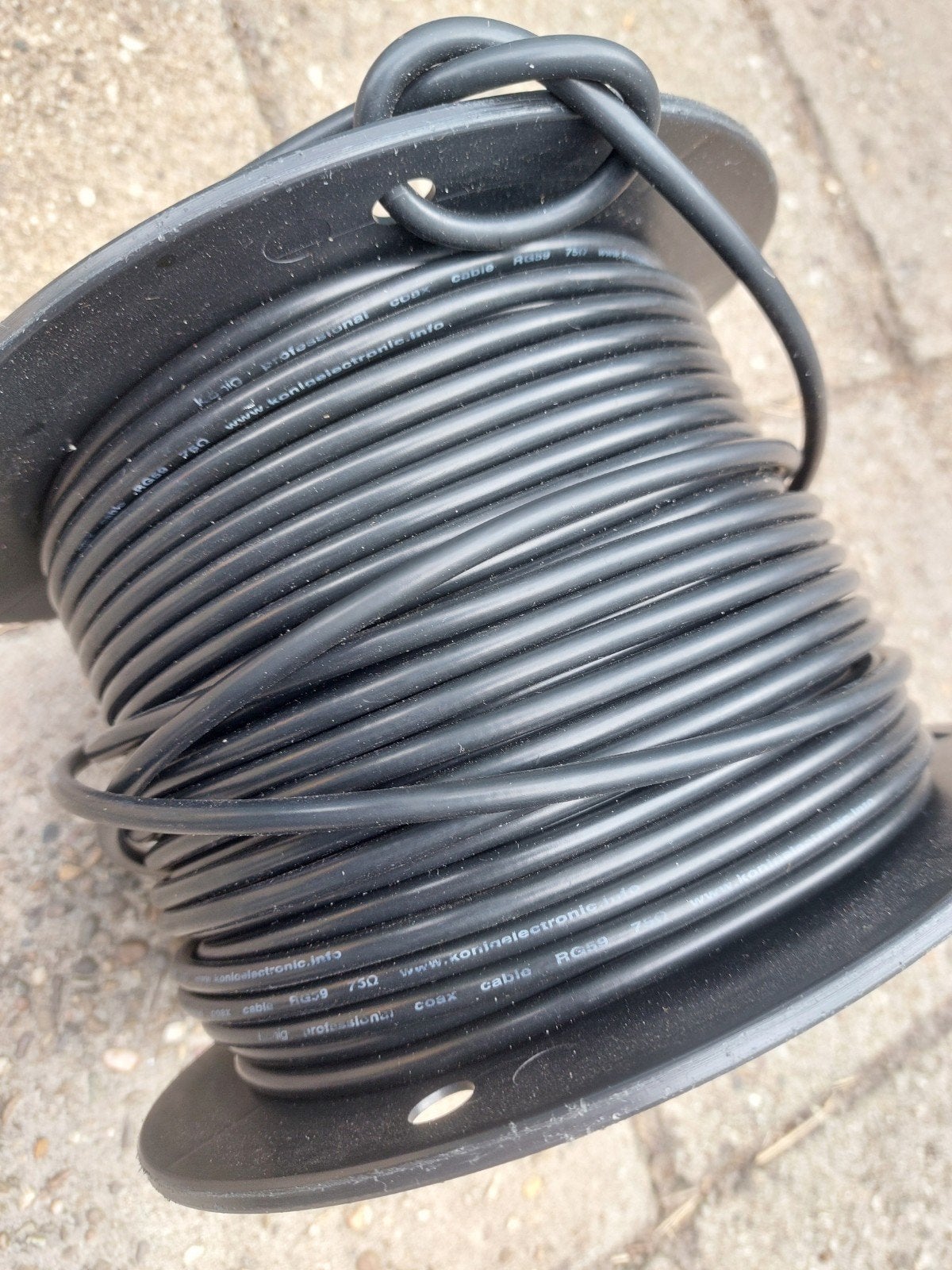 Grote rol RG59 75 Ohm Coaxial Kabel, Ophalen of Verzenden, Nieuw