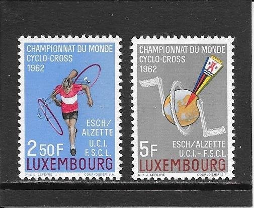 Luxemburg WK veldrijden, Ophalen of Verzenden, Luxemburg, Postfris