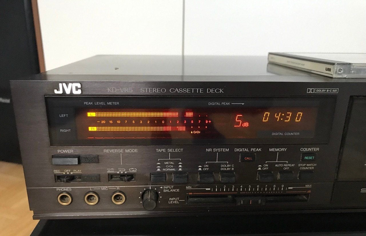 JVC KD-VR5 Stereo Cassette Deck, Ophalen of Verzenden