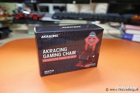 Online Veiling: 1x AKRacing Gaming Chair Nano Blocks, Nieuw