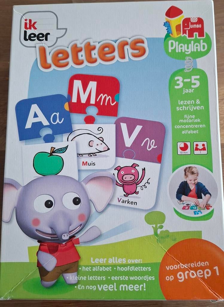 Jumbo Ik leer Letters, Ophalen of Verzenden
