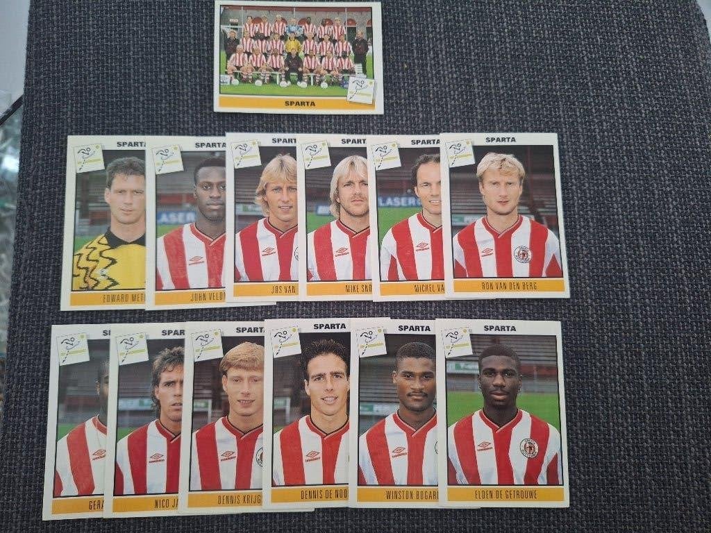 Panini Voetbal 94 Sparta 13x, Verzenden, Zo goed als nieuw, Sticker
