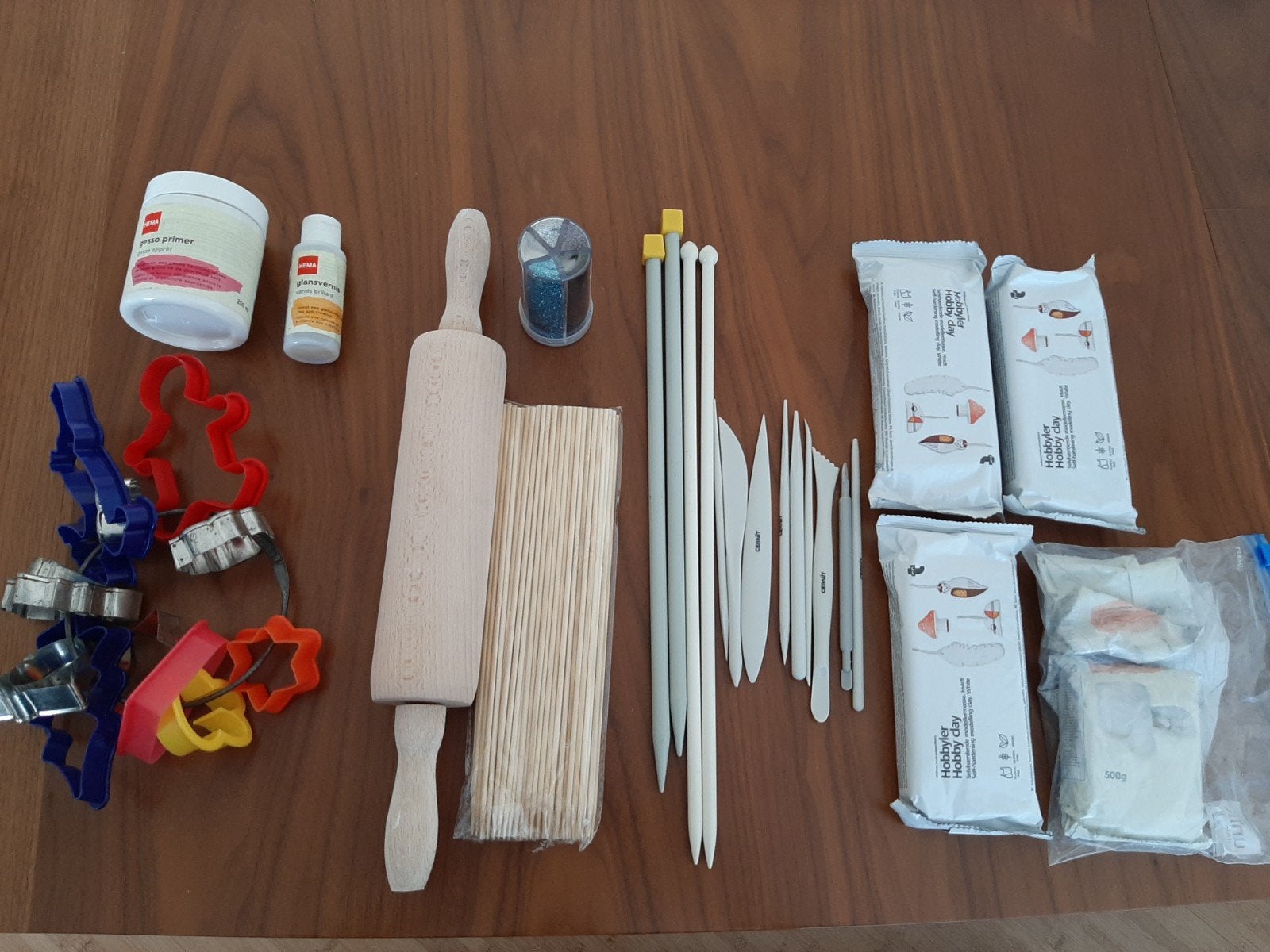 Groot knutselpakket met klei, gereedschap en meer, Ophalen of Verzenden, Gereedschap of Toebehoren