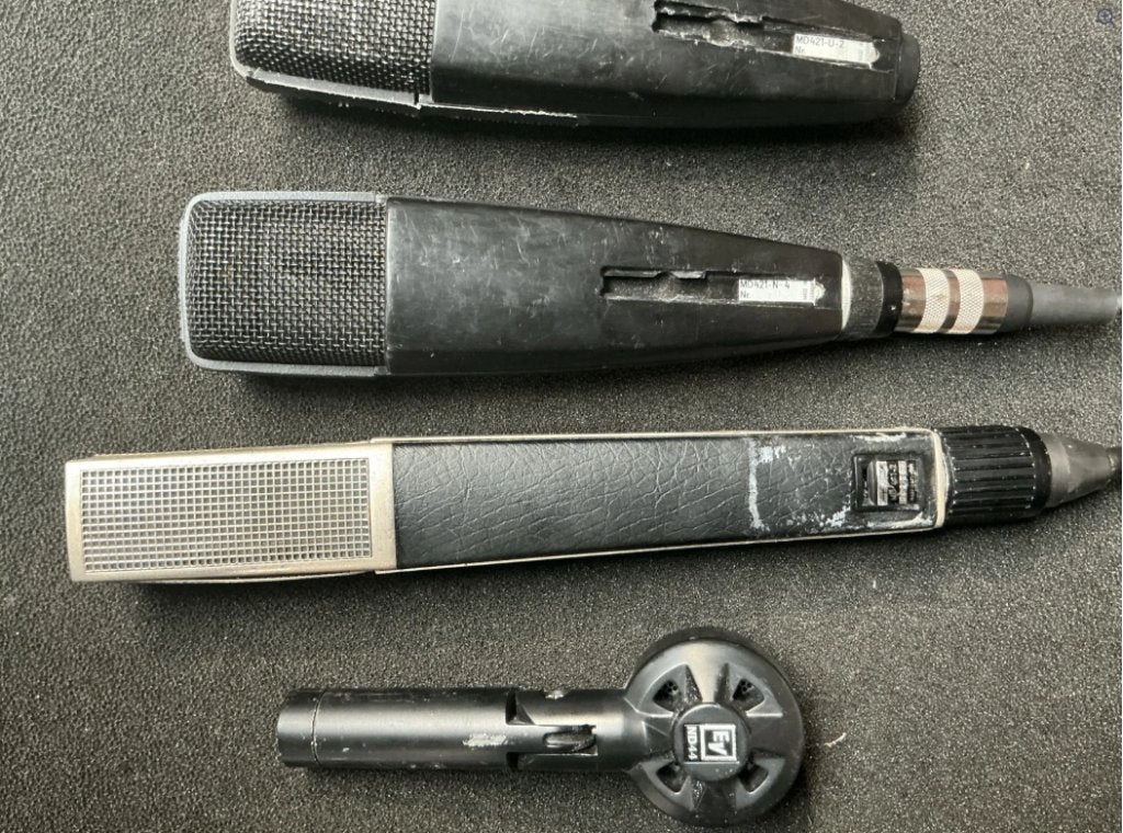 Sennheiser microfoon (4x), Muziek en Instrumenten, Microfoons, Ophalen, ., ., Zangmicrofoon