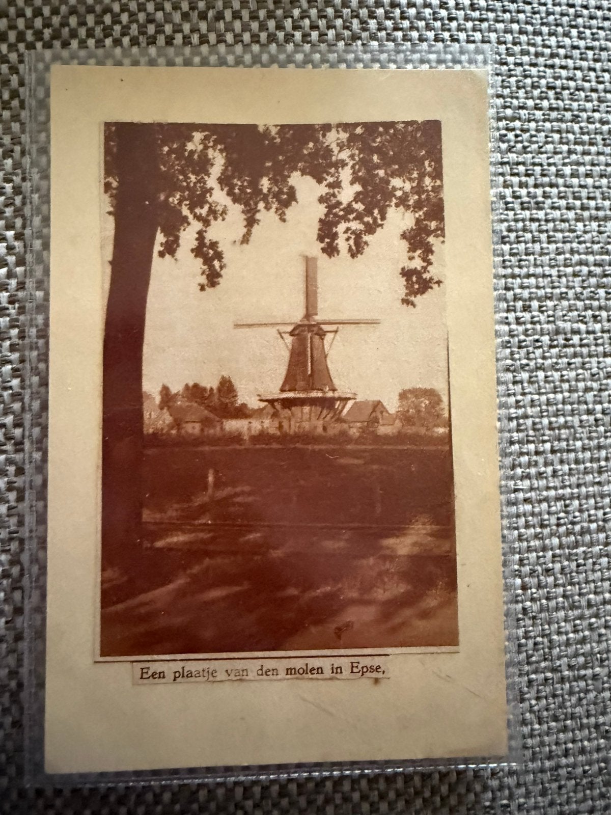 Ansichtkaart Epse molen, Ophalen of Verzenden, Zuid-Holland