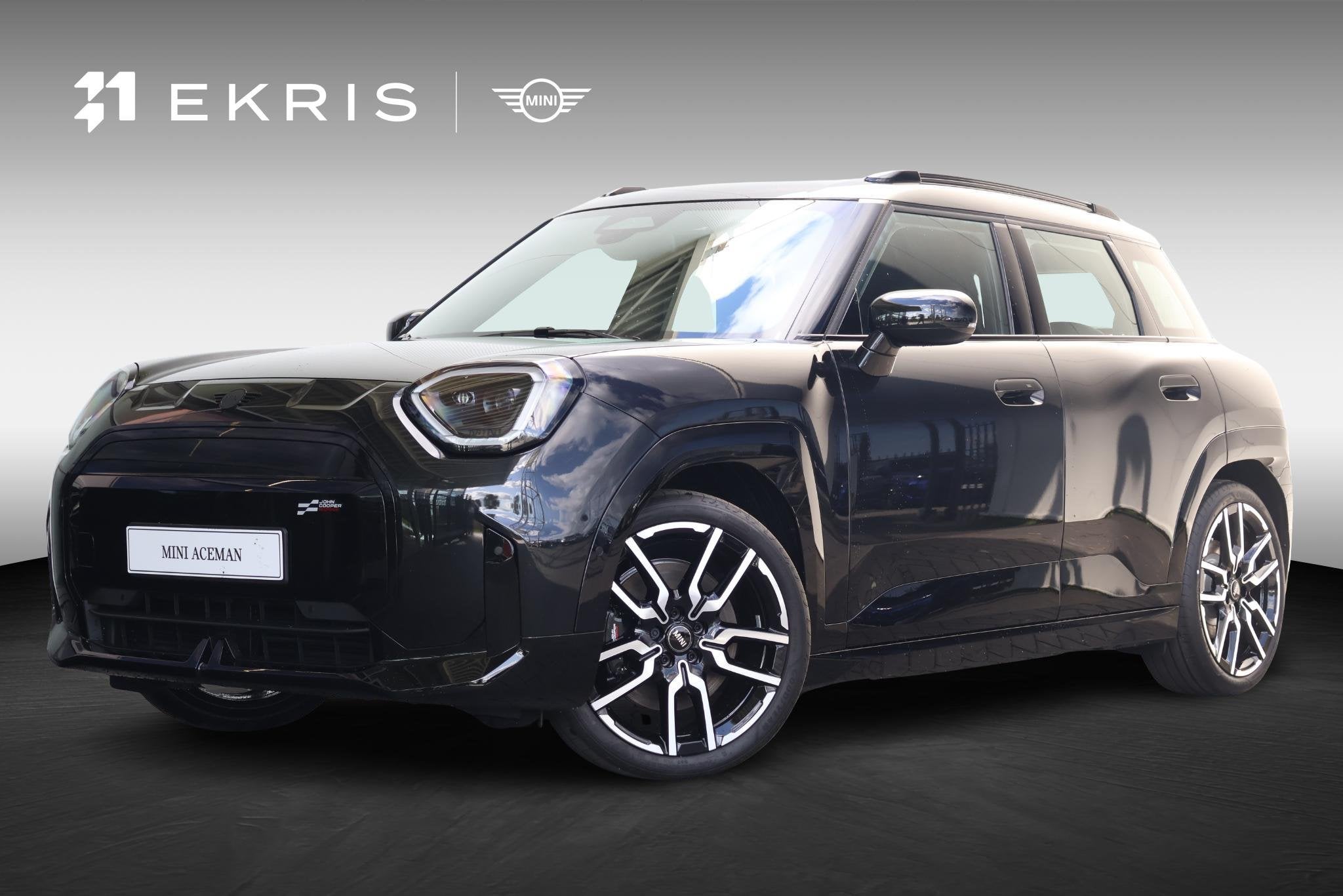 MINI Aceman E John Cooper Works Trim | Pakket S Plus, Stof, Zwart, Zwart, Aceman