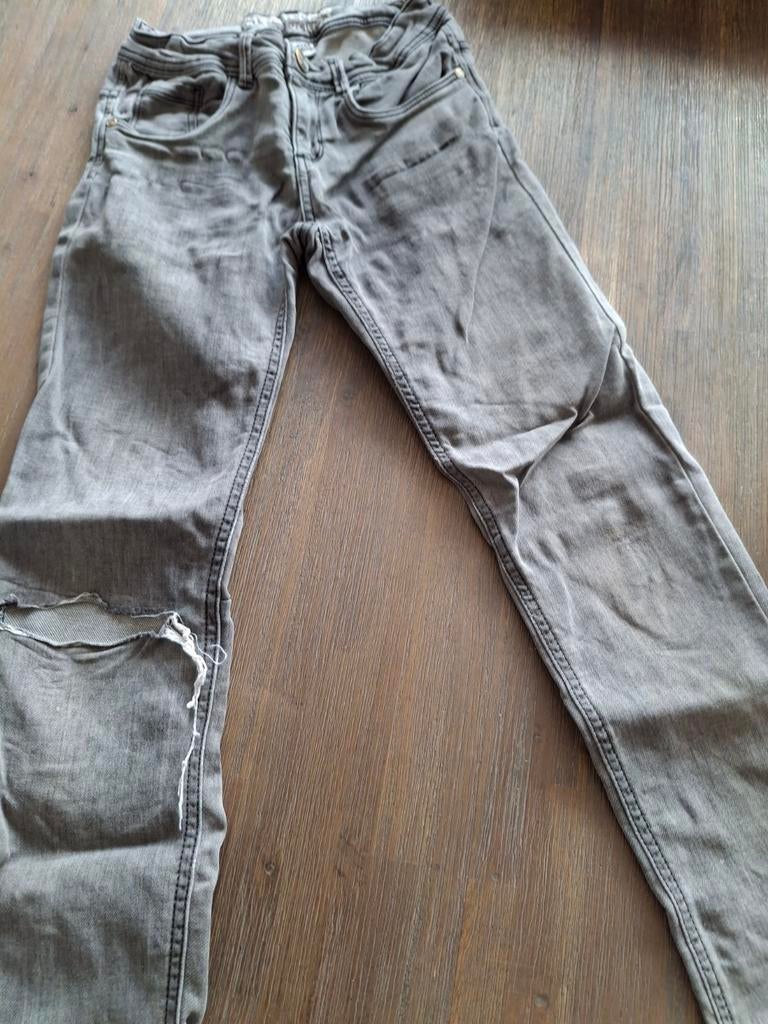 Grijze jeans Chapter Young maat 152, Broek, Gebruikt, Chapter Young, Jongen of Meisje