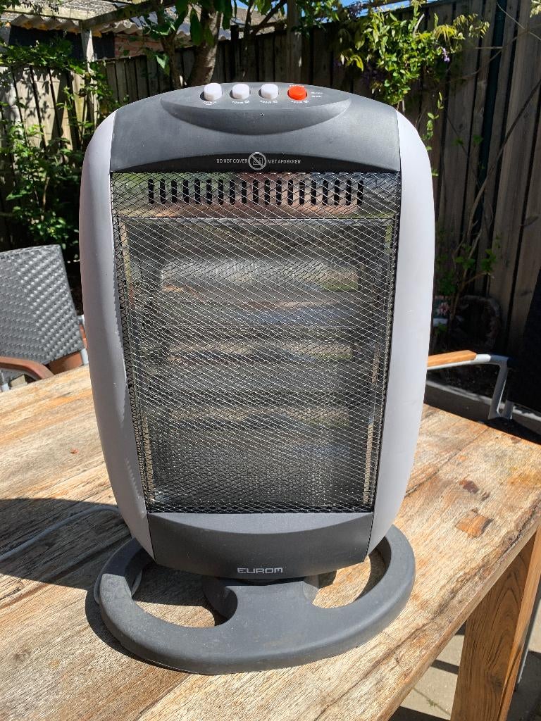2 x elektrische kachel/heather Eurom Save-T-shine 1200, Huis en Inrichting, Kachels, Ophalen, Overige soorten, Elektrisch, Zo goed als nieuw
