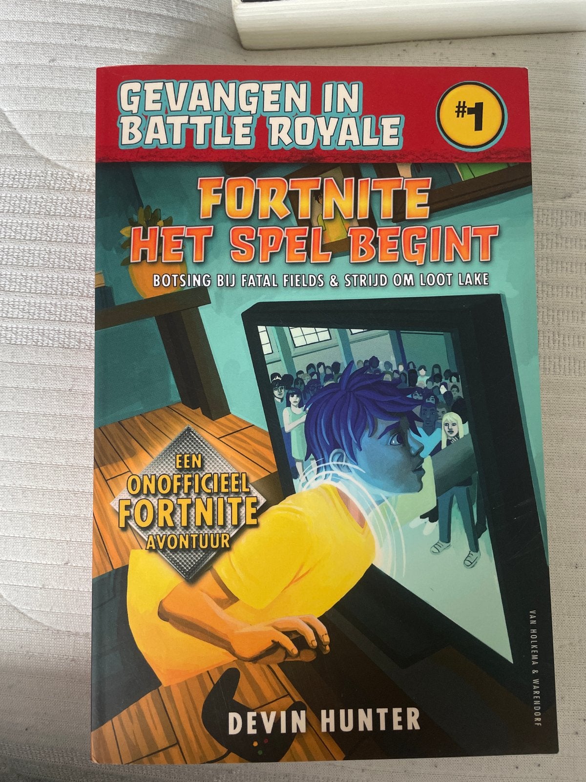 Fortnite Het Spel Begint - Gevangen in Battle Royale, Ophalen of Verzenden, Gelezen, Fictie algemeen