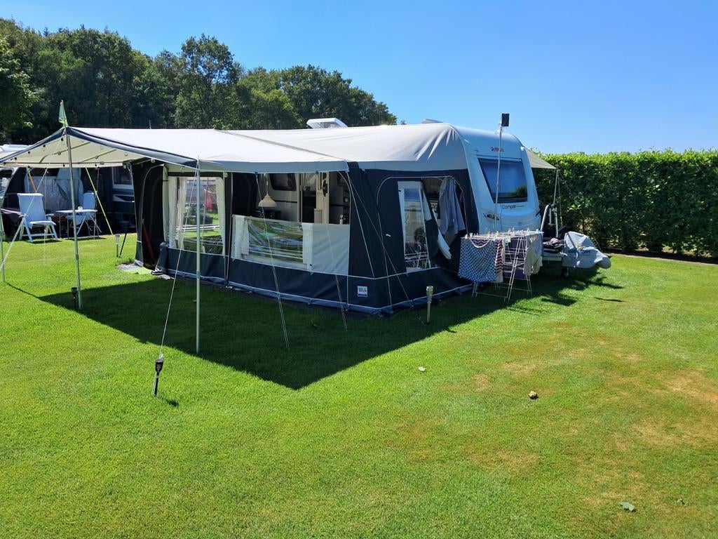 Nette Dorema Sydney XL voortent 270 diep met alu frame, Ophalen of Verzenden