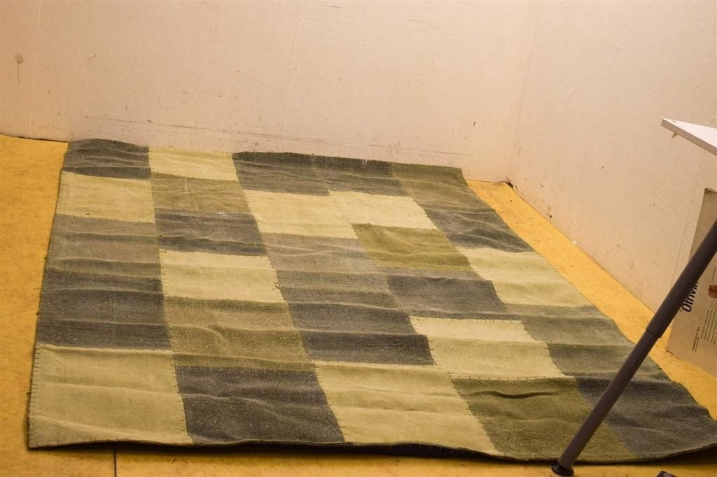Vloerkleed 44010, Gebruikt, Beige, 200 cm of meer, Ophalen of Verzenden