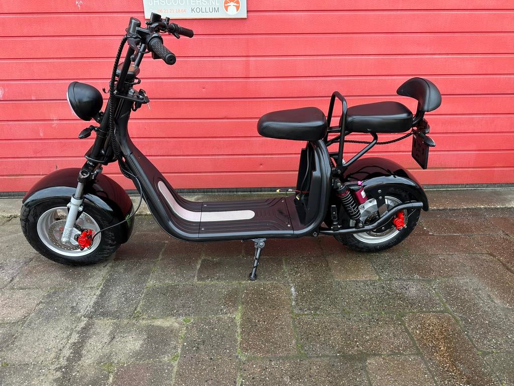 Super mooie 3pluscoco electric chopper extra zitje 813 km, Ophalen, Zo goed als nieuw, Elektrische step (E-scooter)