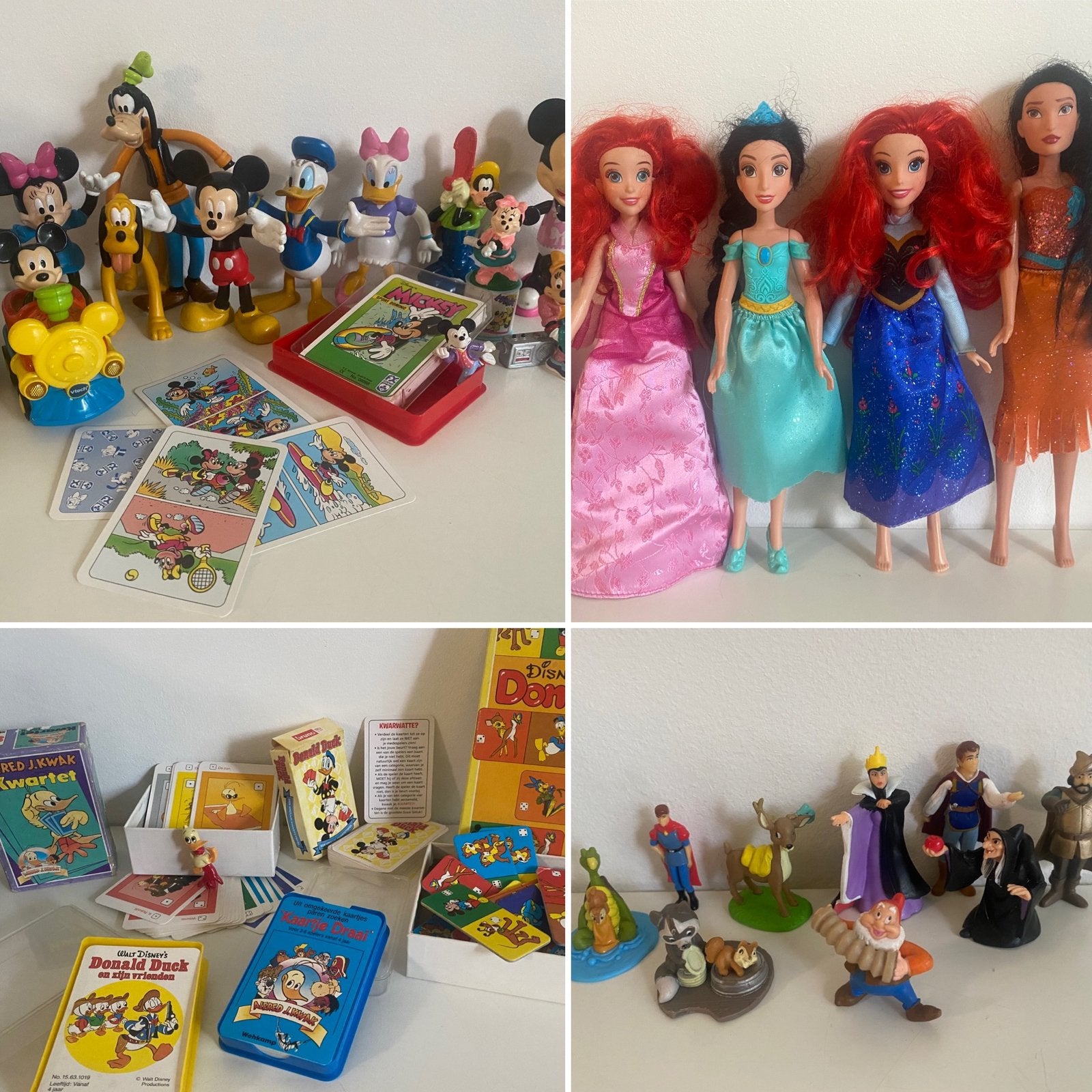 Heel veel verschillende Disney spullen - KOOPJE, Ophalen of Verzenden, Overige figuren, Gebruikt, Beeldje of Figuurtje