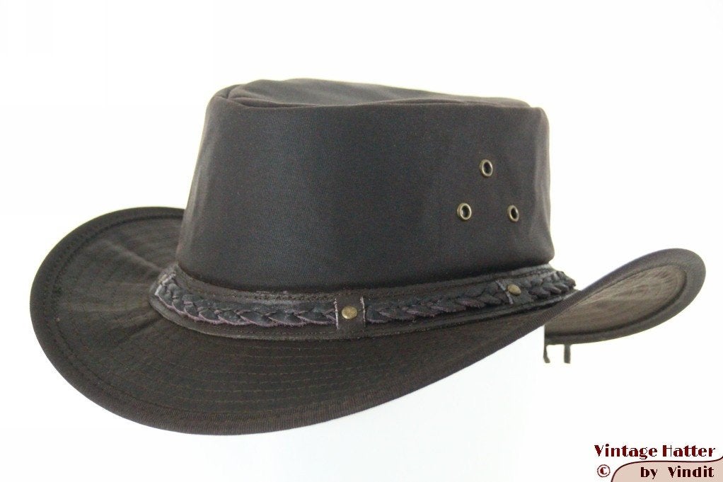 Australische outdoor wax hoed bruin katoen 56, 57, 58, 59 62, Hoed, Nieuw, Ophalen of Verzenden, 58 of 59 cm (L, 7¼ of ⅜ inch)