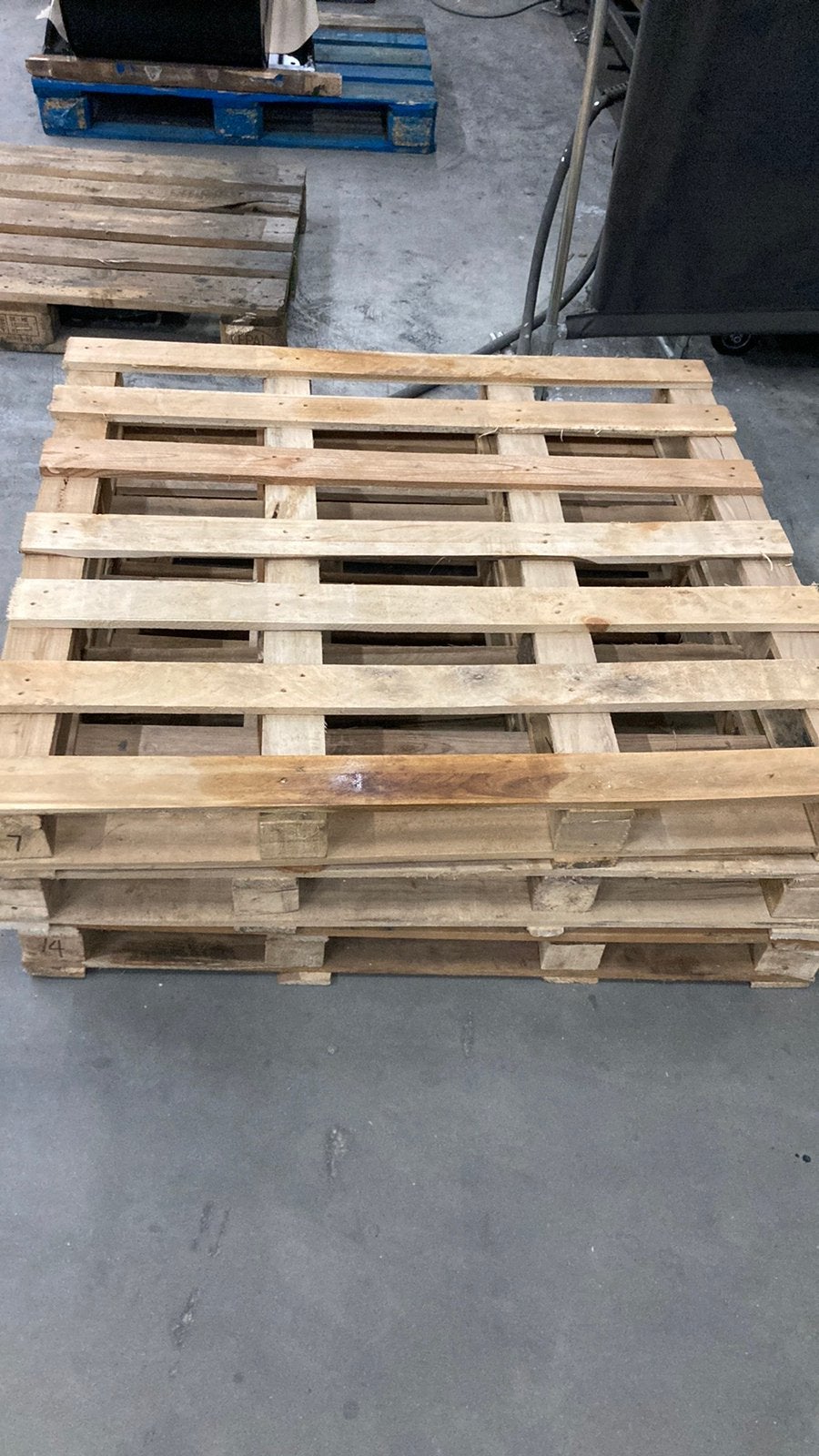 Pallets/stookhout, Ophalen, Zo goed als nieuw, 50 mm of meer, Pallet