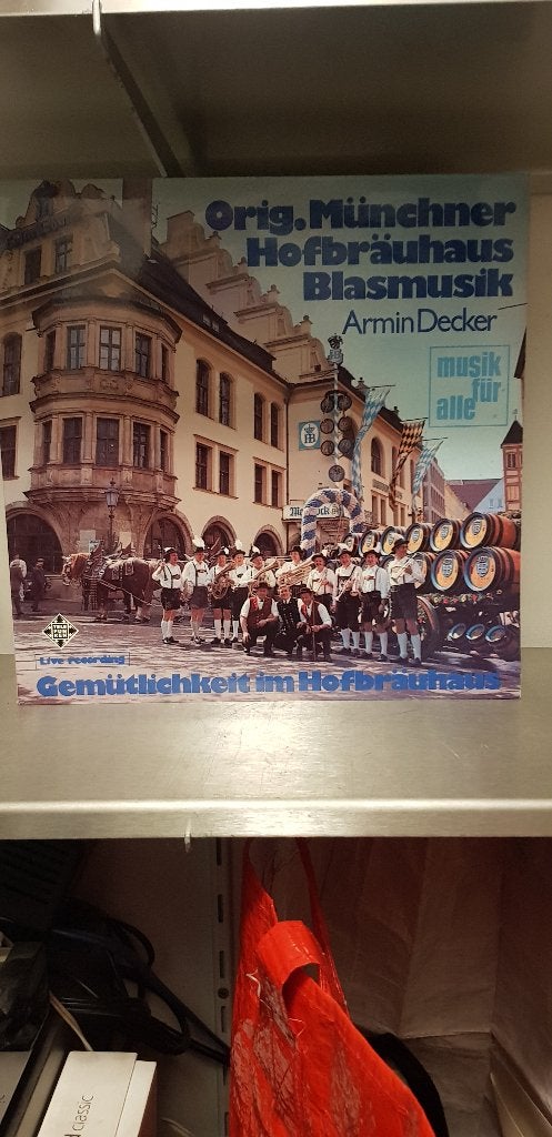 Armin Decker-original Munchner hofbrauhaus blasmusikZ221-111, Ophalen of Verzenden, Zo goed als nieuw, Overige formaten