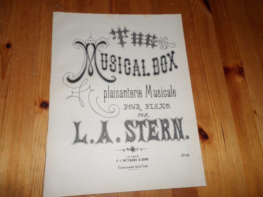 Musical box - l. A. Stern, Gebruikt, Ophalen of Verzenden, Artiest of Componist, Piano