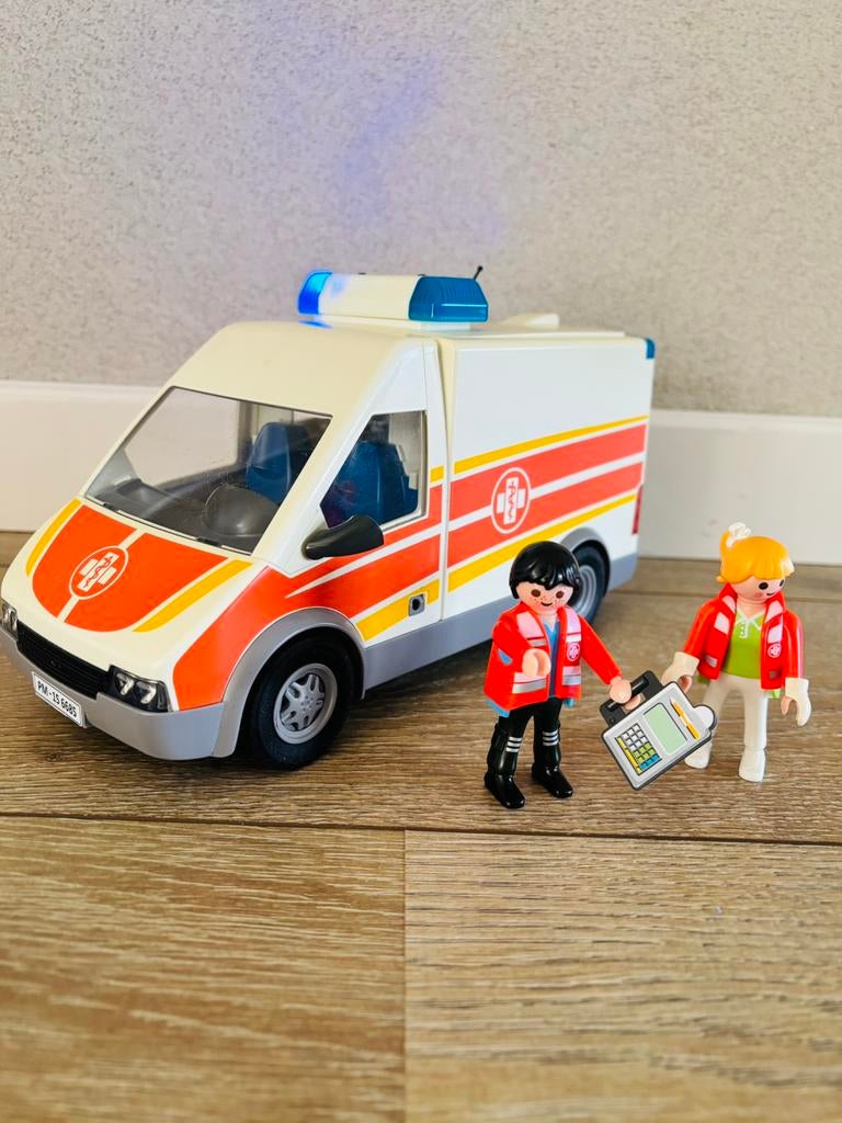 Playmobil ambulance 6685, Ophalen of Verzenden, Gebruikt, Los playmobil