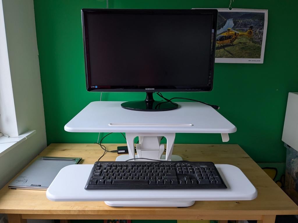 Euroseats zit sta module ergonomische bureauverhoger, Ophalen