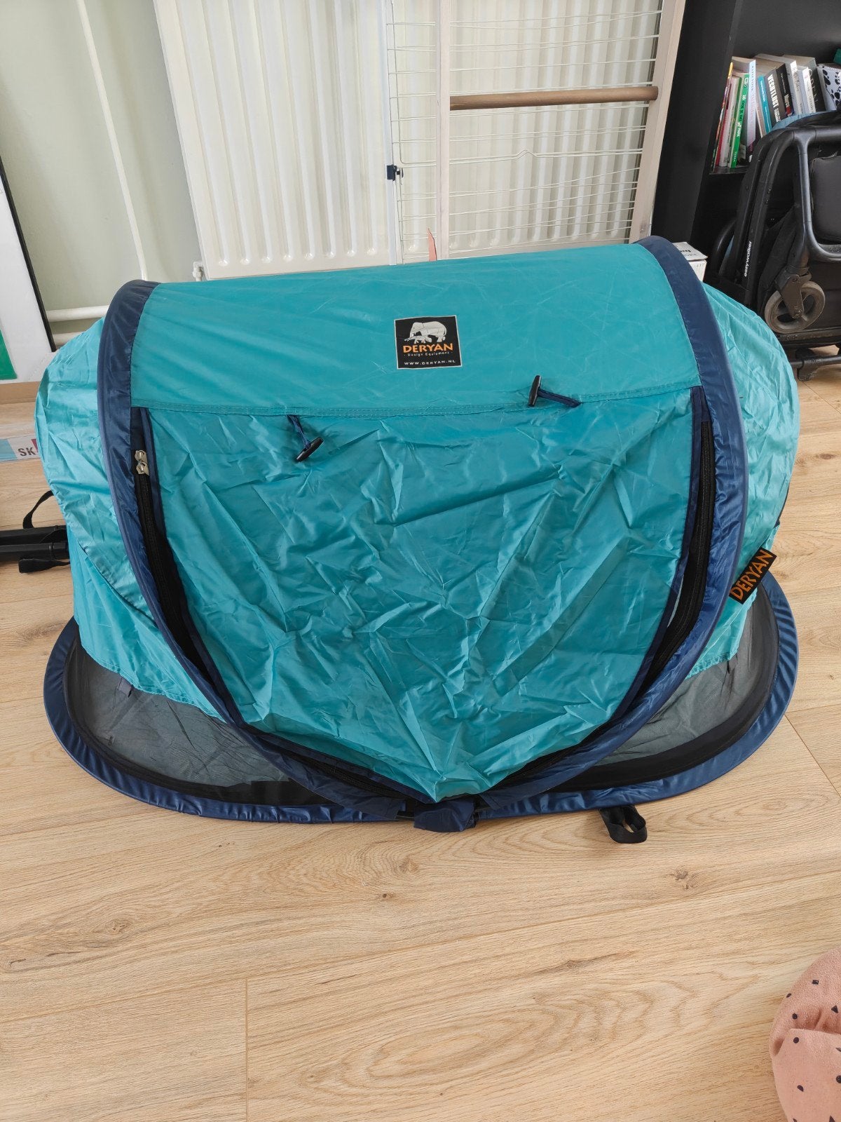Deryan reis tent - Zo goed als nieuw, Kinderen en Baby's, Ophalen, Zo goed als nieuw, Reisbedje