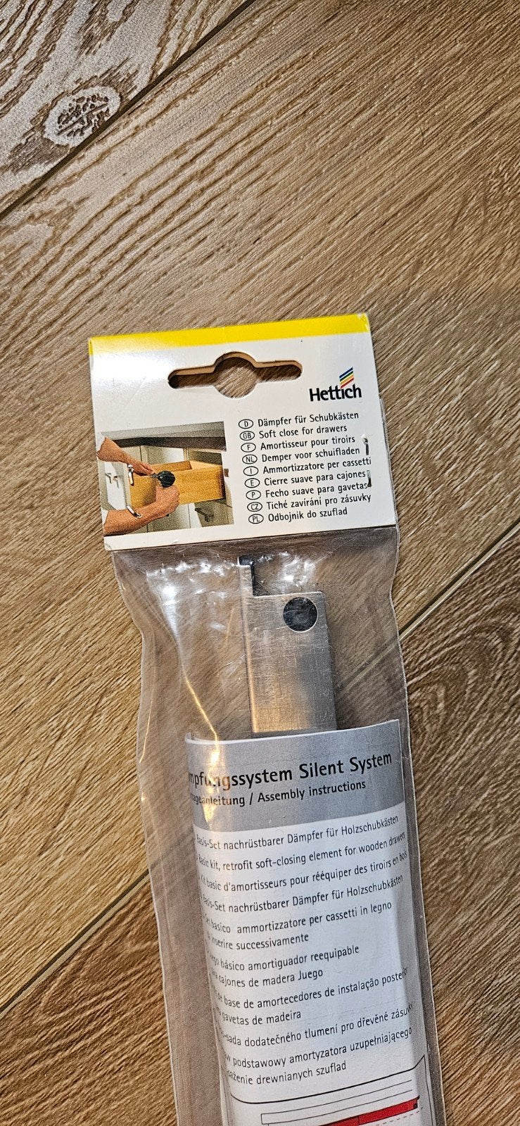 Hettich demper voor schuifladen - Silent System (nieuw), Ophalen of Verzenden, Nieuw, 100 tot 250 mm, Overige typen