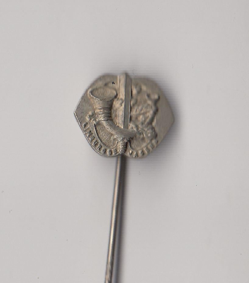 Regiment Limburgse Jagers Infanterie embleem logo A speldje, Niet vindbaar, Niet vindbaar, Nederland, Embleem of Badge