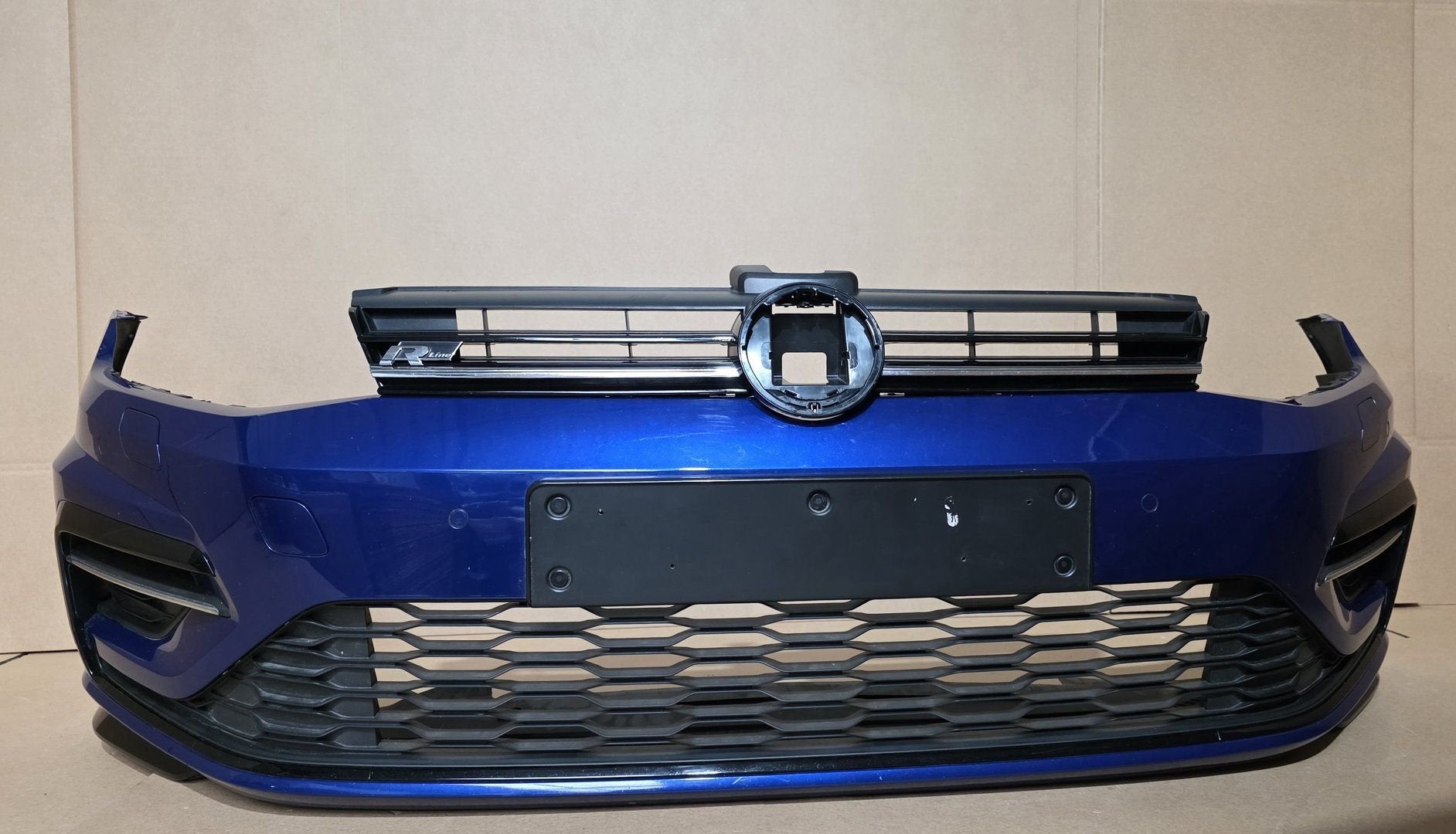 Voorbumper VW Golf 7 VII 7.5 FACELIFT R-LINE 4xPDC KLS, Auto-onderdelen, Carrosserie en Plaatwerk, Gebruikt, -, Voor, Ophalen of Verzenden