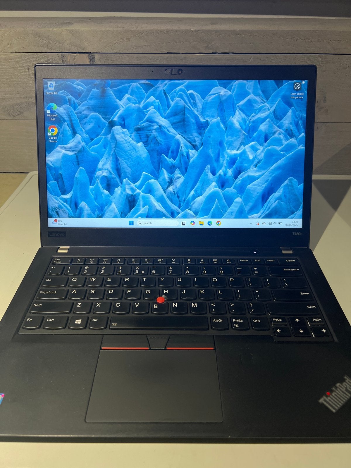 Lenovo ThinkPad T480s i5 8th Gen 8GB RAM 256GB SSD Windows 1, N, N, Ophalen of Verzenden, Zo goed als nieuw