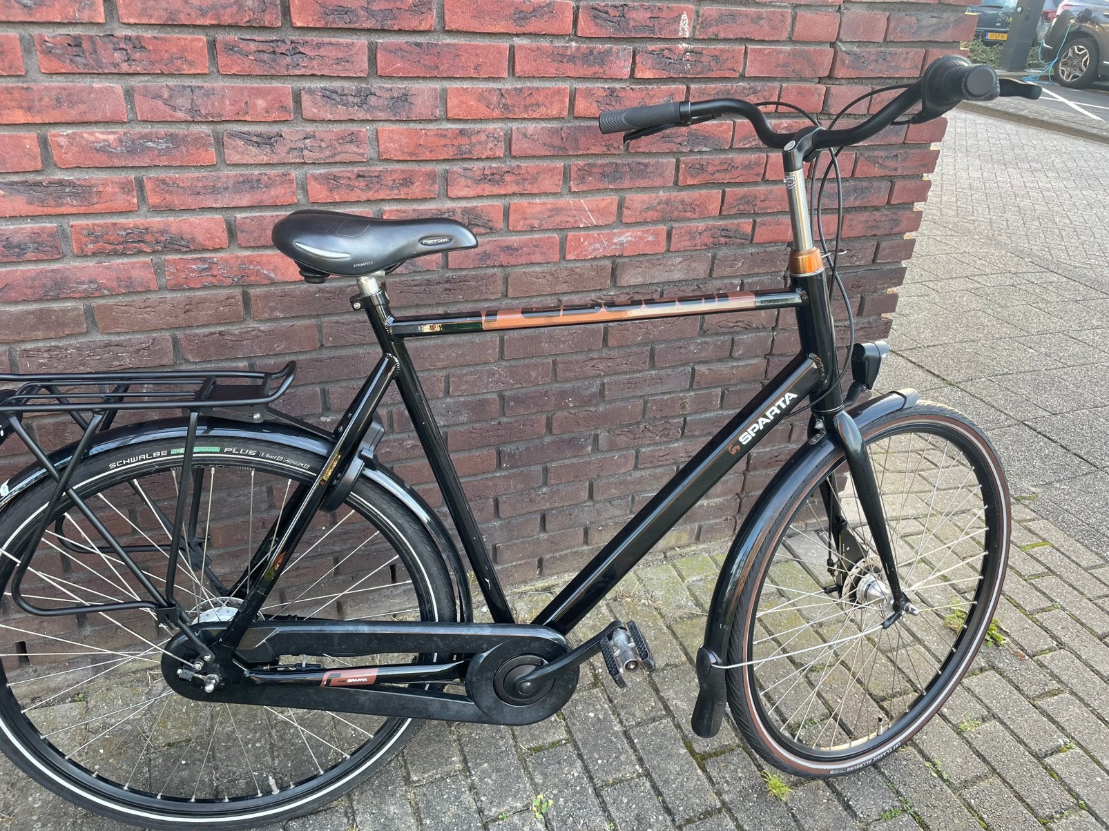 Sparta. Fiets heren zeven versnellingen, Ophalen, Sparta, Versnellingen, Zo goed als nieuw