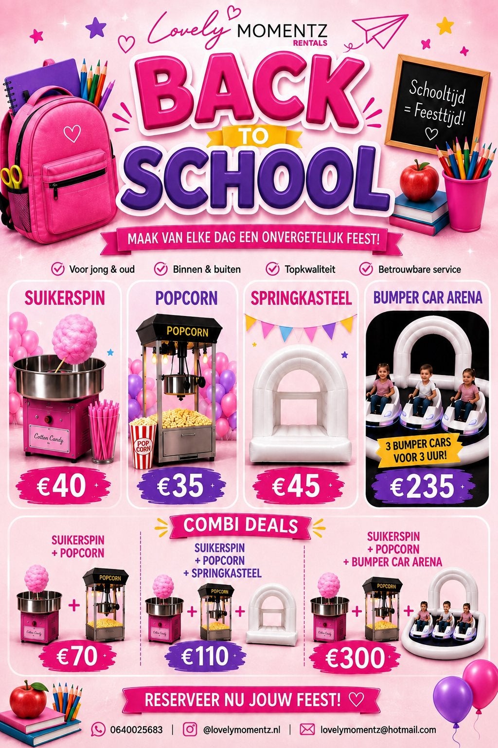 Suikerspin te huur, Ophalen of Verzenden, Gebruikt, Feestartikel, Verjaardag