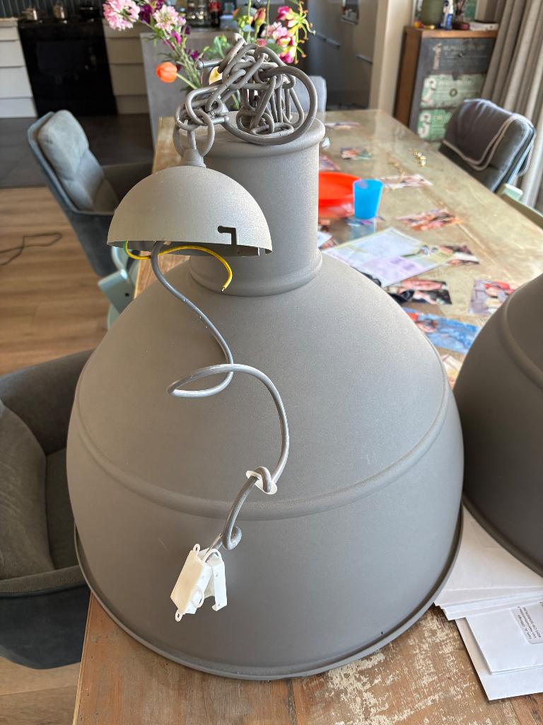 Hanglamp binnen, Ophalen, Gebruikt, Industriële, 75 cm of meer