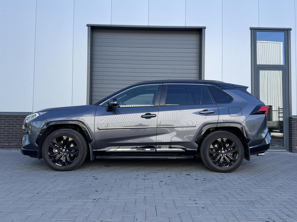 Toyota RAV4 2.5 Hybrid AWD Bi-Tone -PANO- JBL- NAP -Trekhaak, Automaat, Gebruikt, Euro 6, 4 cilinders