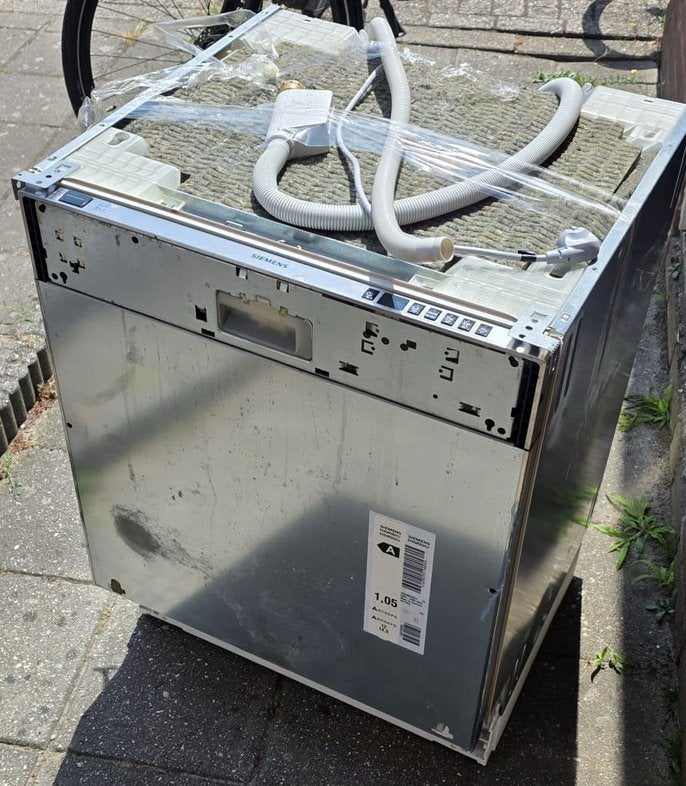 Siemens vaatwasser SE65M350EU, Ophalen, Gebruikt, Inbouw, Minder dan 85 cm
