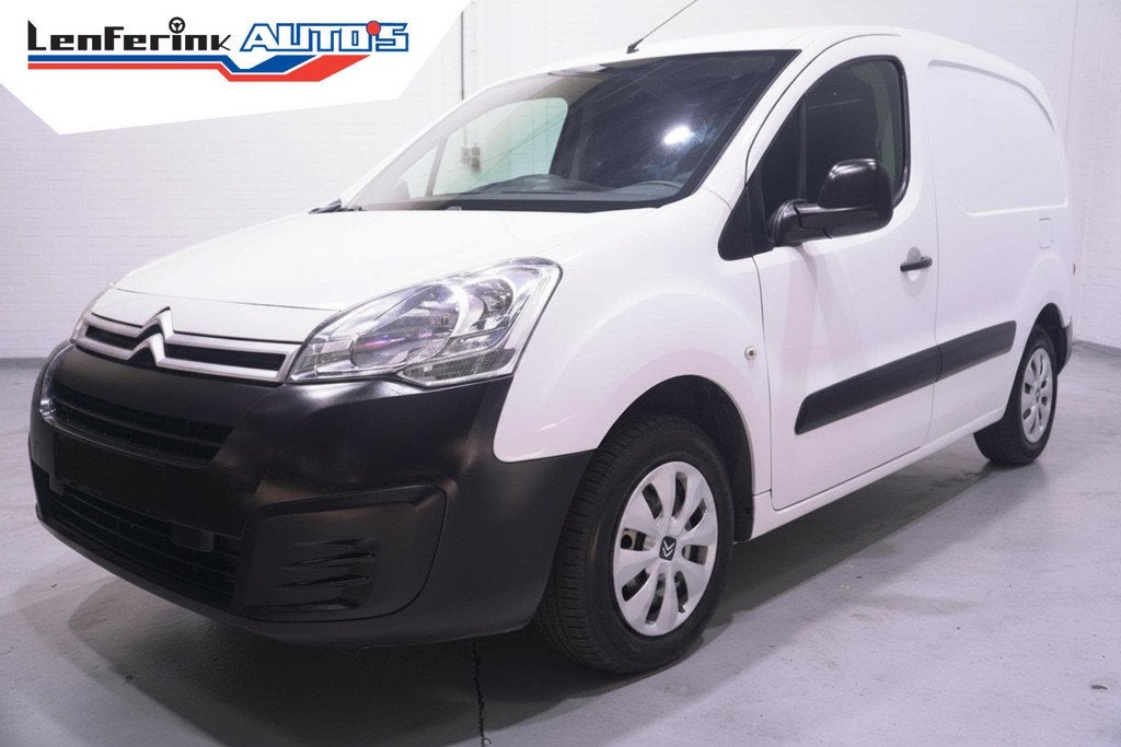 Citroen Berlingo 1.6 BlueHDI 75 pk Marge Auto, Airco Elek. P, Auto's, Voorwielaandrijving, Stof, Euro 6, 4 cilinders