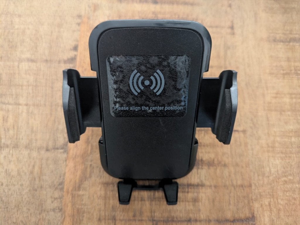 Smartphonehouder auto met draadloos opladen, Auto diversen, Auto-accessoires, Gebruikt, Ophalen of Verzenden
